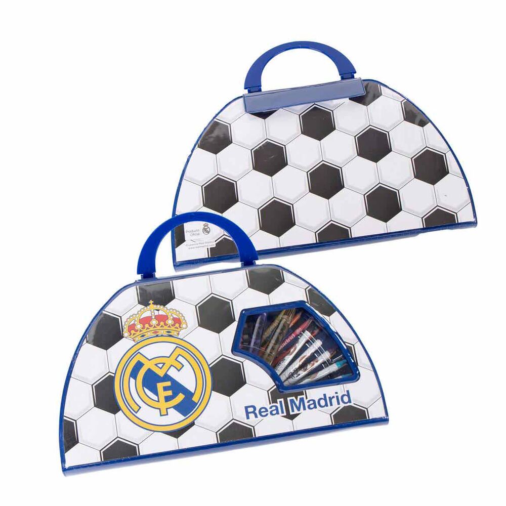 Coloriage Real Madrid stationery set, vue 2