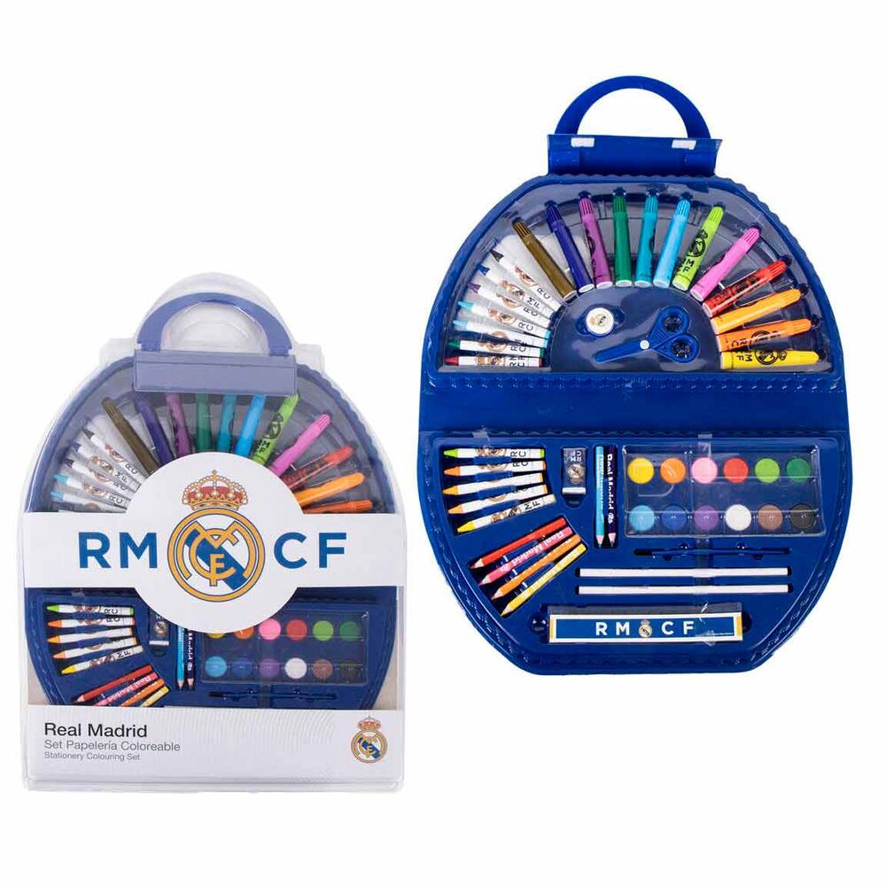 Coloriage Real Madrid stationery set