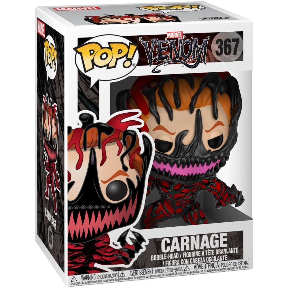 Figurine Funko POP! Marvel Venom Carnage Cletus Kasady, vue 2
