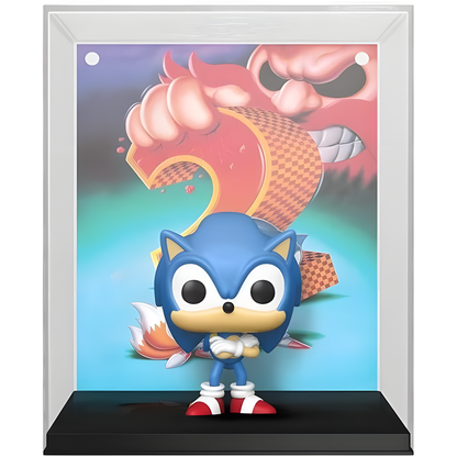 Figurine Funko POP! Game Cover Sonic Exclusive, vue 2
