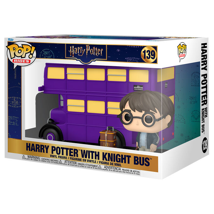 Figurine Funko POP! Rides Super Deluxe Harry Potter Harry Potter with Knight Bus