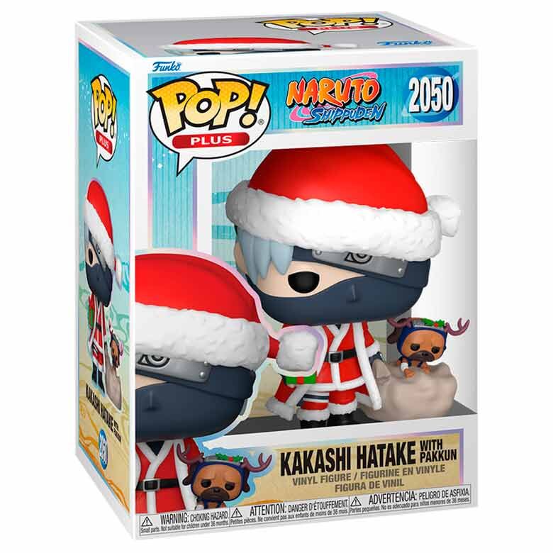 Figurine Funko POP! Plus Naruto Shippuden Kakashi Hatake with Pakkun Holiday