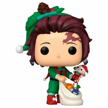 Figurine Funko POP! Plus Demon Slayer Kimetsu no Yaiba Tanjiro Kamado Holiday