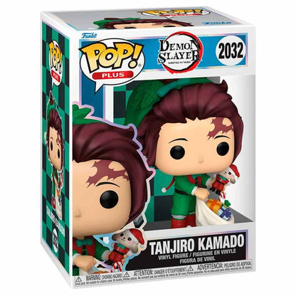 Figurine Funko POP! Plus Demon Slayer Kimetsu no Yaiba Tanjiro Kamado Holiday, vue 2