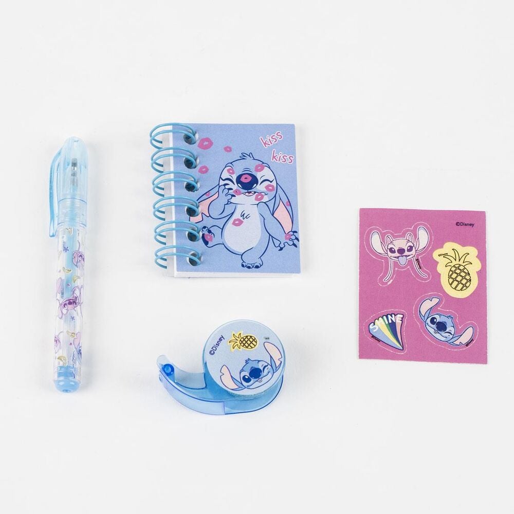 Set de papeterie Disney Stitch mini backpack, vue 3