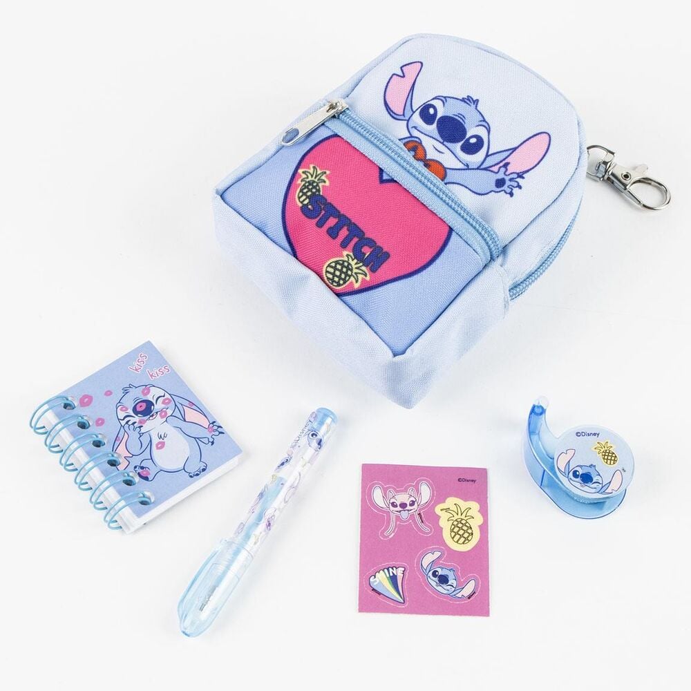 Set de papeterie Disney Stitch mini backpack, vue 5