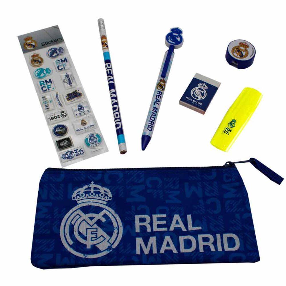 Set de papeterie Real Madrid, vue 2