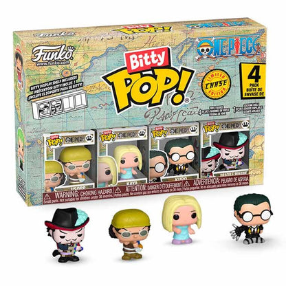 Figurine Funko POP! Blister 4 figuras Bitty POP One Piece Usopp, vue 2