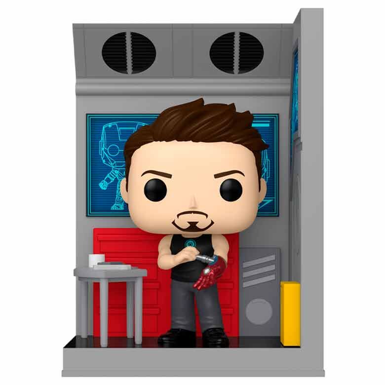 Figurine Funko POP! Nooks Marvel Tony Stark in His Workshop