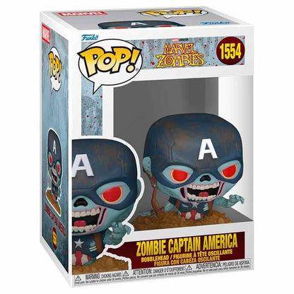 Figurine Funko POP! Marvel Marvel Zombies Capitan America