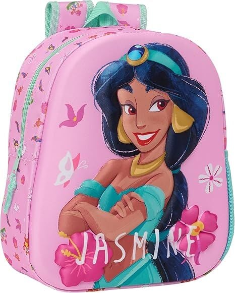Sac à dos 3D Disney Aladdin Jasmine 33 cm, vue 3