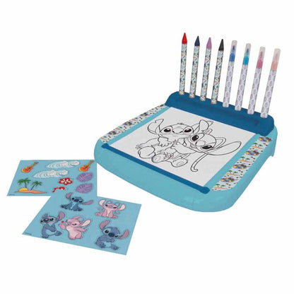 Coloriage Disney Stitch roll & go station, vue 2