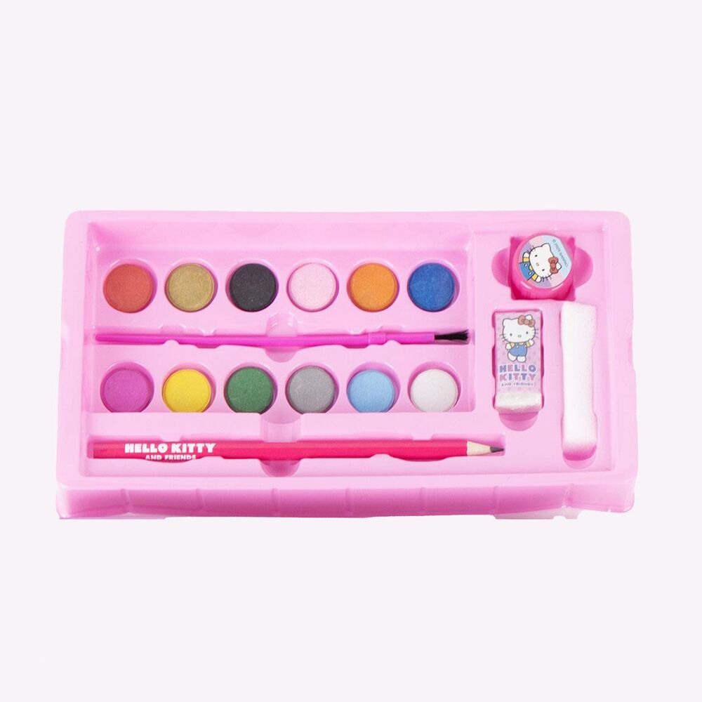 Set de papeterie Hello Kitty colouring case, vue 4