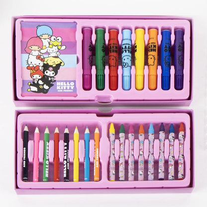 Set de papeterie Hello Kitty colouring case, vue 5
