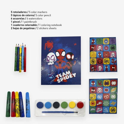 Set de papeterie Marvel Spidey backpack, vue 3