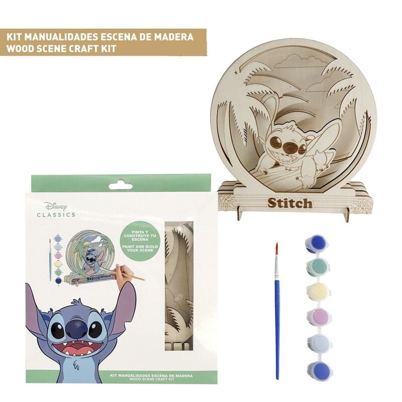 Set de papeterie Disney Stitch colouring figure
