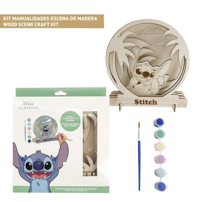 Set de papeterie Disney Stitch colouring figure