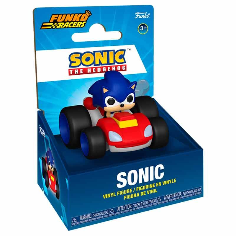 Figurine Funko POP! Funko Racers Sonic The Hedgehog Sonic, vue 2