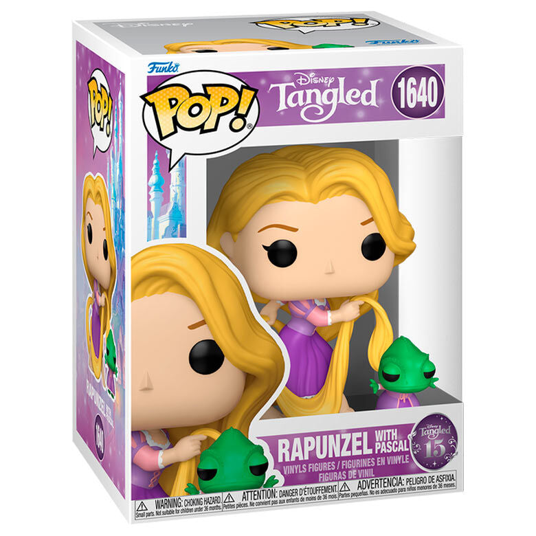 Figurine Funko POP! Disney Enredados Rapunzel with Pascal, vue 2