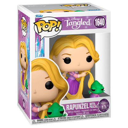 Figurine Funko POP! Disney Enredados Rapunzel with Pascal, vue 2