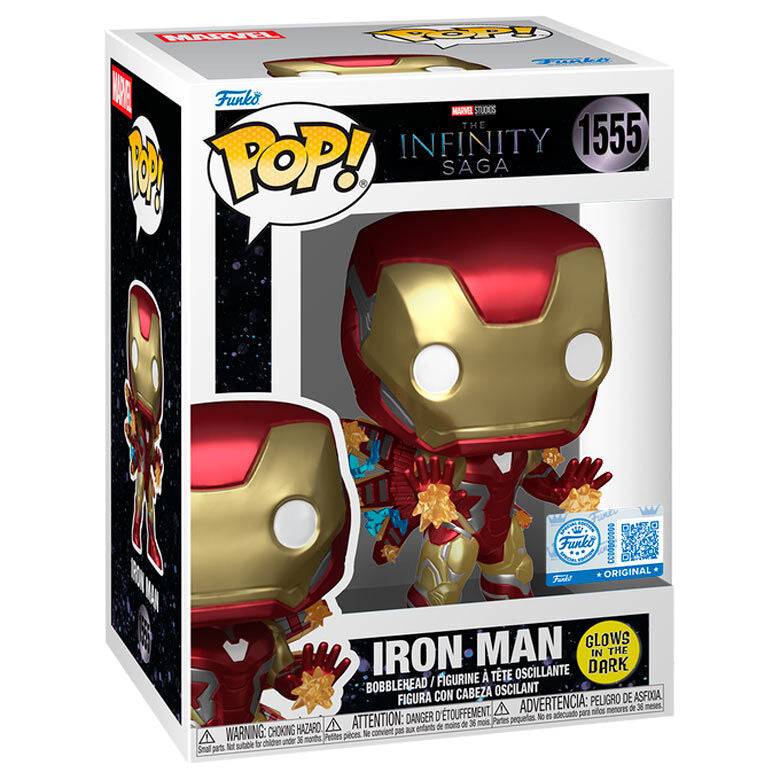 Figurine Funko POP! Plus Marvel The Infinity Saga Iron Man Exclusive, vue 2
