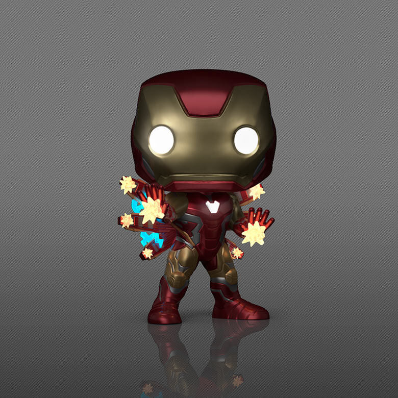 Figurine Funko POP! Plus Marvel The Infinity Saga Iron Man Exclusive, vue 3