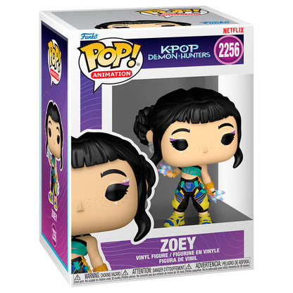 Figurine Funko POP! Kpop Demon Hunters Zoey, vue 2