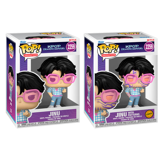 Figurine Funko POP! Kpop Demon Hunters Jinu 5 + 1 Chase