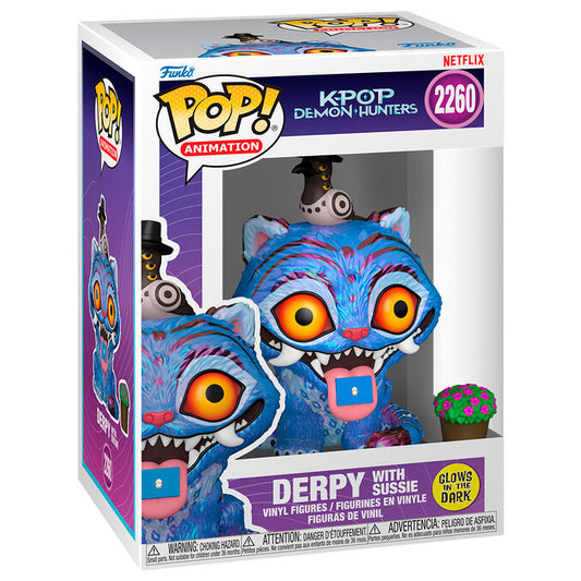 Figurine Funko POP! Kpop Demon Hunters Derpy with Sussie Glow