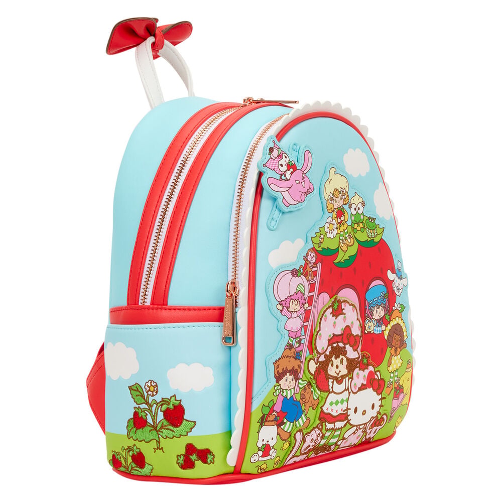 Sac à dos Loungefly Hello Kitty & Friends x Strawberry Shortcake Scented 26 cm, vue 3