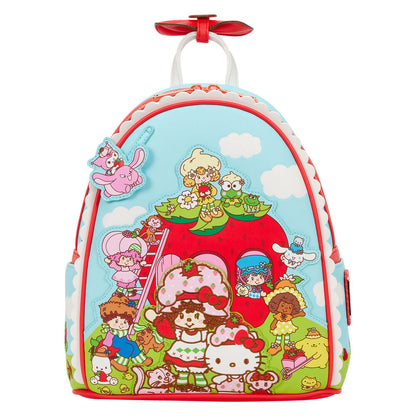 Sac à dos Loungefly Hello Kitty & Friends x Strawberry Shortcake Scented 26 cm
