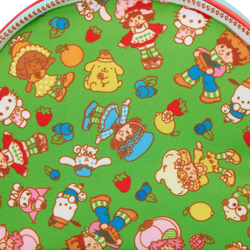 Sac à dos Loungefly Hello Kitty & Friends x Strawberry Shortcake Scented 26 cm, vue 5