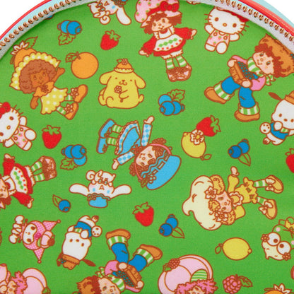 Sac à dos Loungefly Hello Kitty & Friends x Strawberry Shortcake Scented 26 cm, vue 5