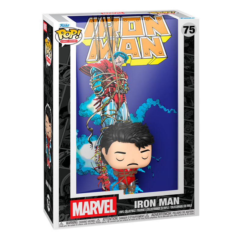 Figurine Funko POP! Comic Cover Marvel Iron Man, vue 2