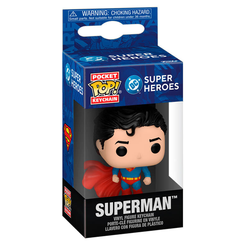 Porte-clés Funko Pocket POP! DC Comics Superman, vue 2