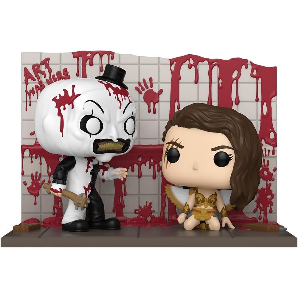 Figurine Funko POP! Moments Terrifier Art vs Sienna Exclusive, vue 2
