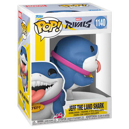 Figurine Funko POP! Marvel Rivals Jeff the Land Shark, vue 2