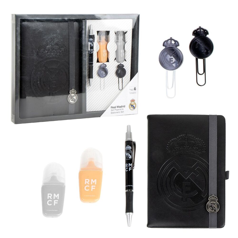 Set de papeterie Real Madrid stationary