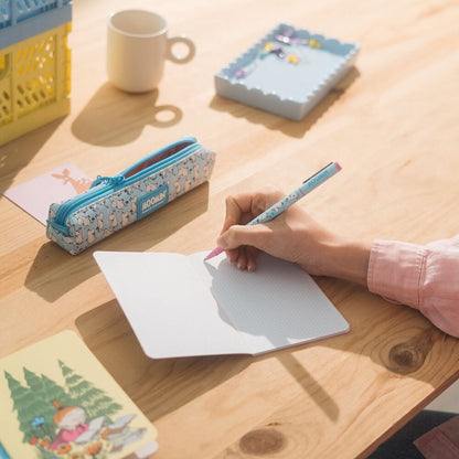 Set de papeterie Moomin pencil case + pen + pencil, vue 5