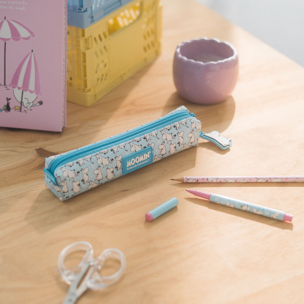 Set de papeterie Moomin pencil case + pen + pencil, vue 6