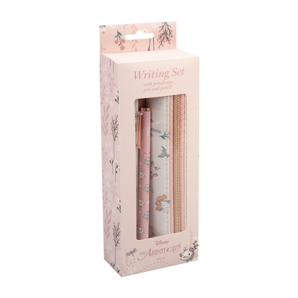 Set de papeterie Disney The Aristocats Bonjour Marie pencil case + pen + pencil, vue 2