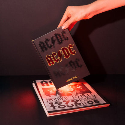 Cahier premium AC/DC, vue 3