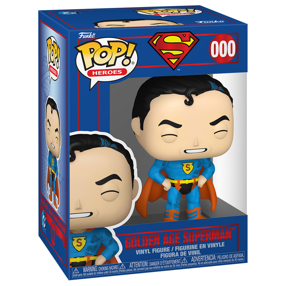Figurine Funko POP! DC Comics Superman Golden Age Superman, vue 2