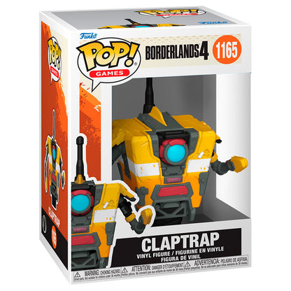 Figurine Funko POP! Borderlands 4 Claptrap, vue 2