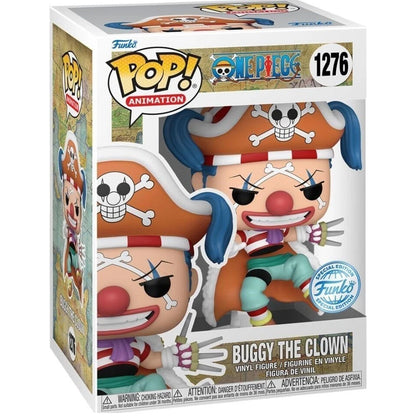 Figurine Funko POP! One Piece Buggy the Clown Exclusive, vue 2