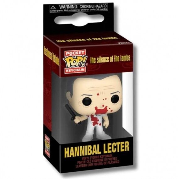 Porte-clés Funko Pocket POP! El Silencio de los Corderos Hannibal Lecter