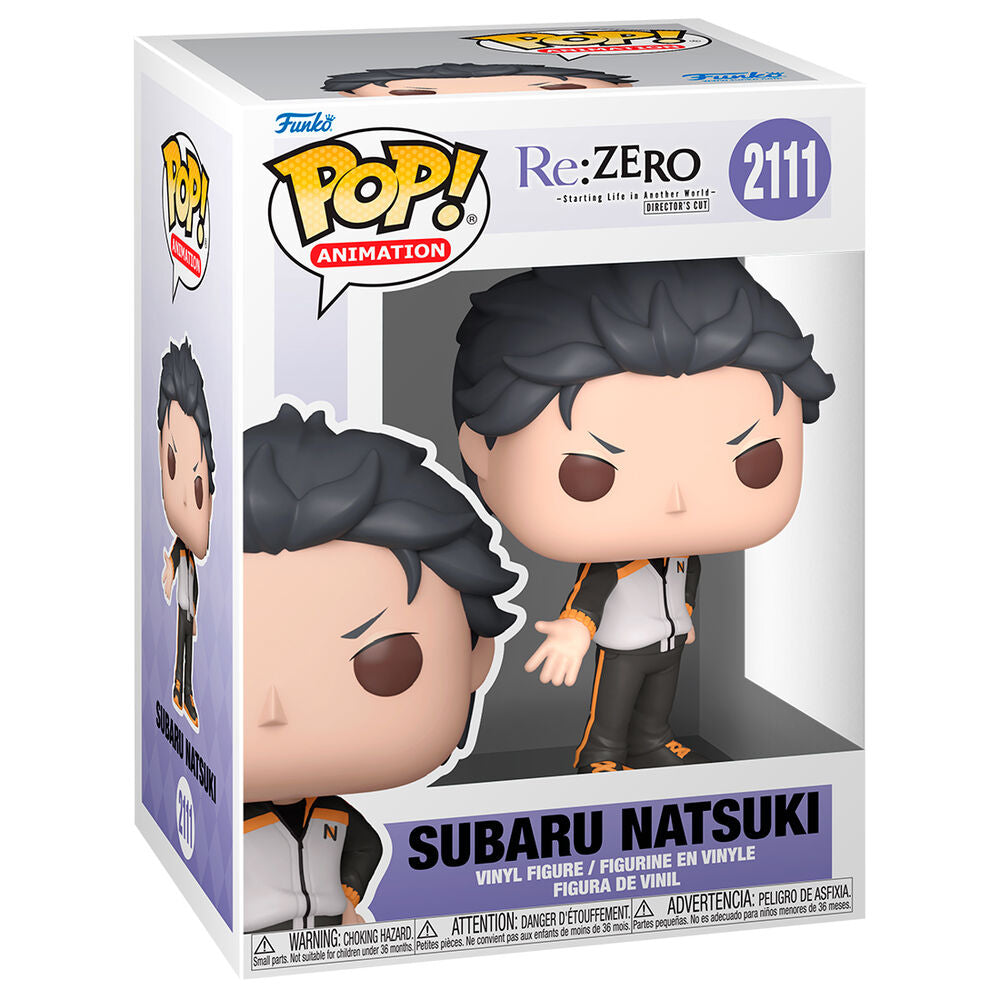 Figurine Funko POP! Re:Zero Starting Life in Another World Subaru Natsuki, vue 2