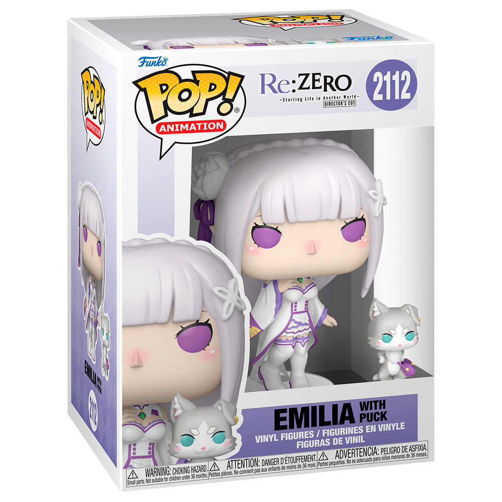 Figurine Funko POP! Re:Zero Starting Life in Another World Emilia, vue 2