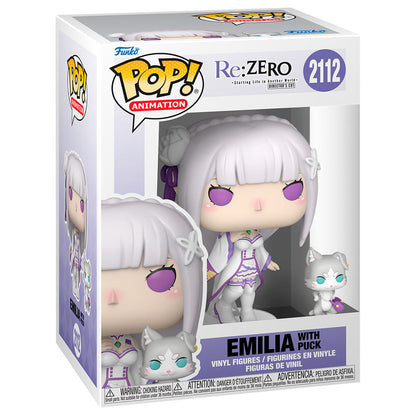 Figurine Funko POP! Re:Zero Starting Life in Another World Emilia, vue 2