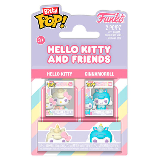 Figurine Funko POP! Blister 2 Bitty POP Sanrio Hello Kitty and Friends Hello Kitty & Cinnamoroll